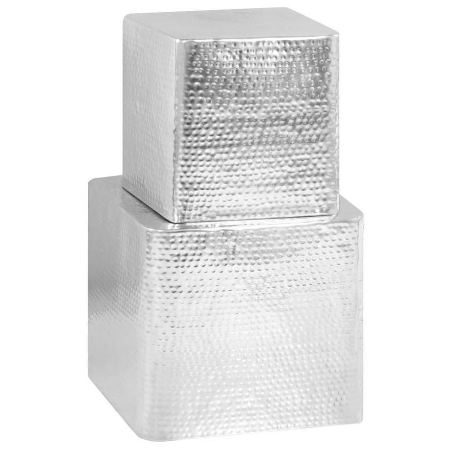 VidaXL Couchtisch aluminium  