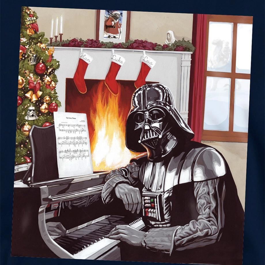 STAR WARS  Christmas Carols Felpa Con Cappuccio Darth Vader 
