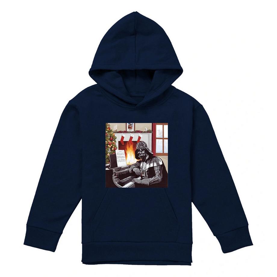 Christmas Carols Felpa Con Cappuccio Darth Vader