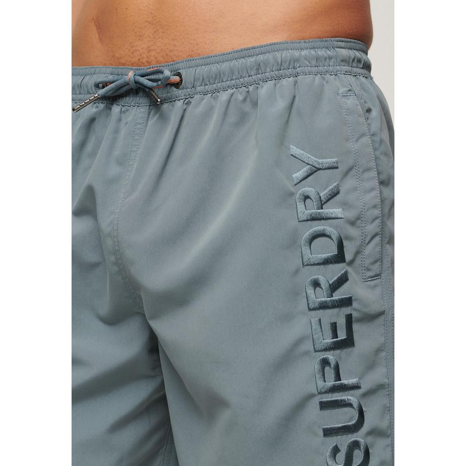 Superdry Bestickte Badeshorts 43 cm  