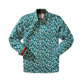 Joe Browns Langarmhemd Vogelmotiv  