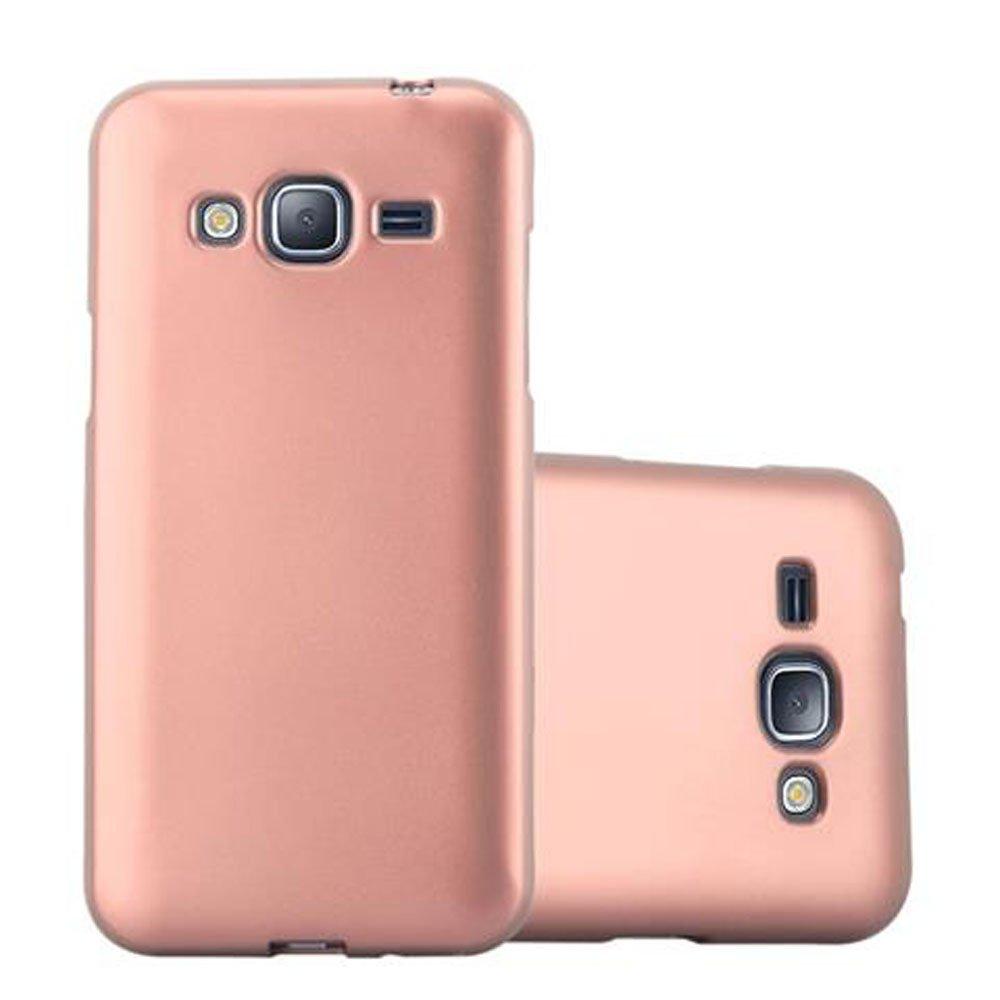 Cadorabo  Housse compatible avec Samsung Galaxy J3 2016 - Coque de protection en silicone TPU flexible 