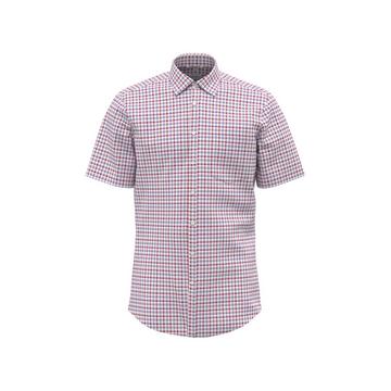 Chemise Business Comfort Fit Manche courte Carreaux