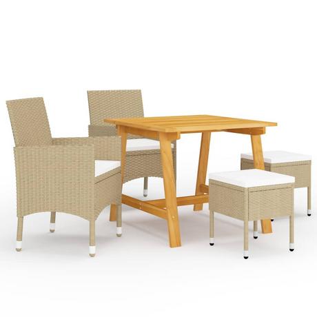 VidaXL Garten-essgruppe poly-rattan  