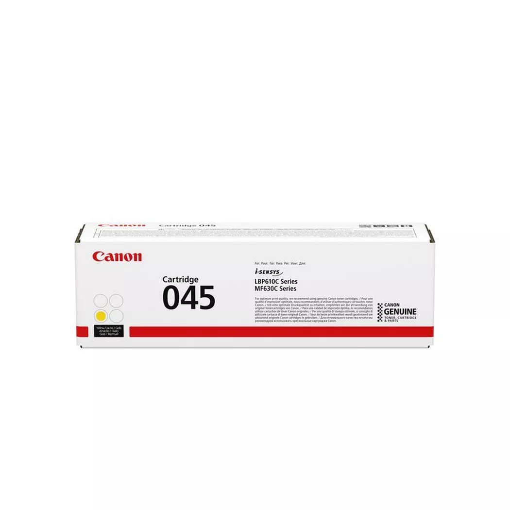 Canon – Toner-Modul 045 yellow 1239C002 LBP613Cdw/611Cn 1300 Seiten, One Size