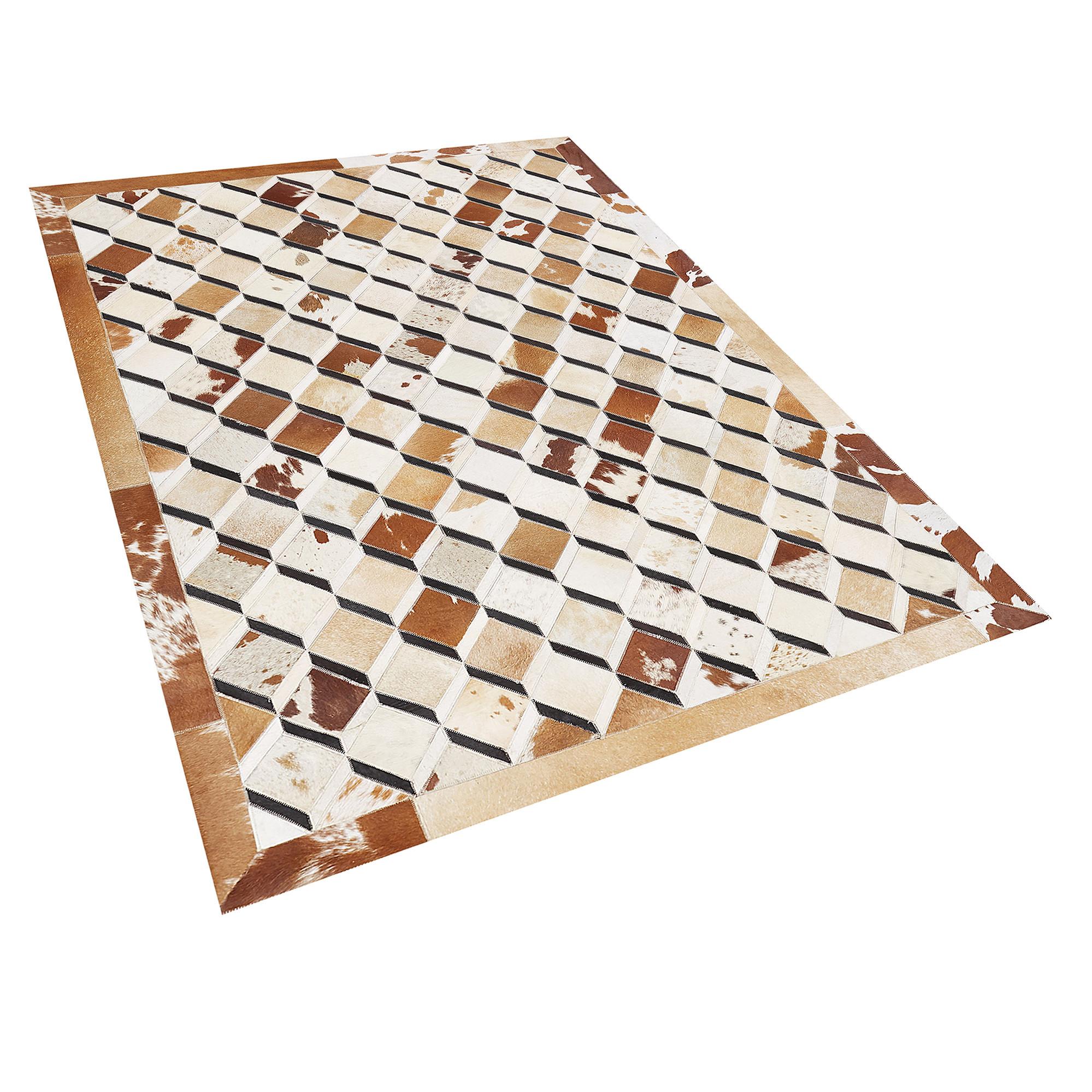 Beliani Tapis en Peau de vache Moderne SERINOVA  