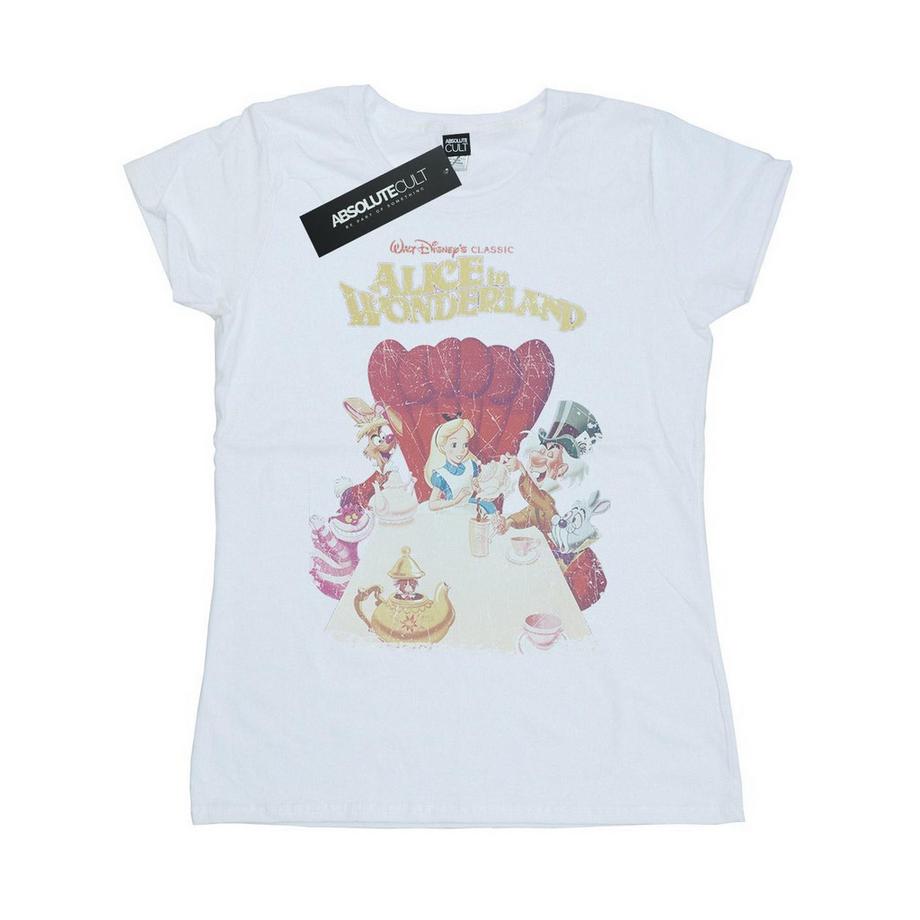 Alice in Wonderland Alice au pays des merveilles T-shirt Mad Hatter's Tea Party  