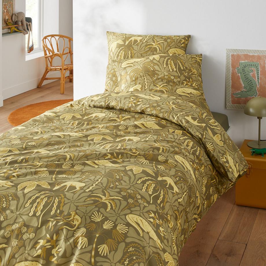 La Redoute Intérieurs Taie d'oreiller enfant Selim 50% coton recyclé  