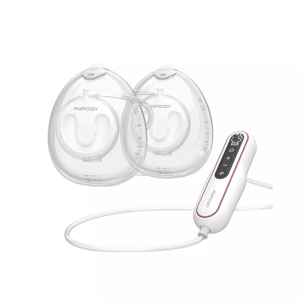 Momcozy - V2 Ultraleichte Milchpumpe, Weiss