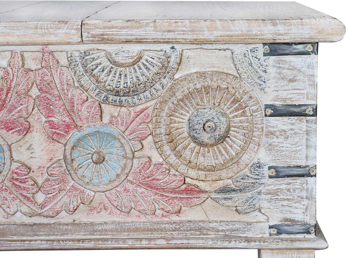 mutoni Tavolino mango multicolore 90x90  