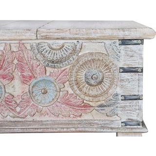 mutoni Tavolino mango multicolore 90x90  