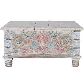 mutoni Tavolino mango multicolore 90x90  