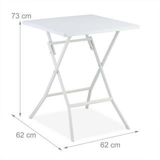 B2X 3-teiliges Balkonmöbel-Set in Holzoptik  