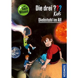 Die drei ??? Kids Diebstahl im All Körner, Anja; Schröder, Harald (Illustrationen) Copertina rigida 