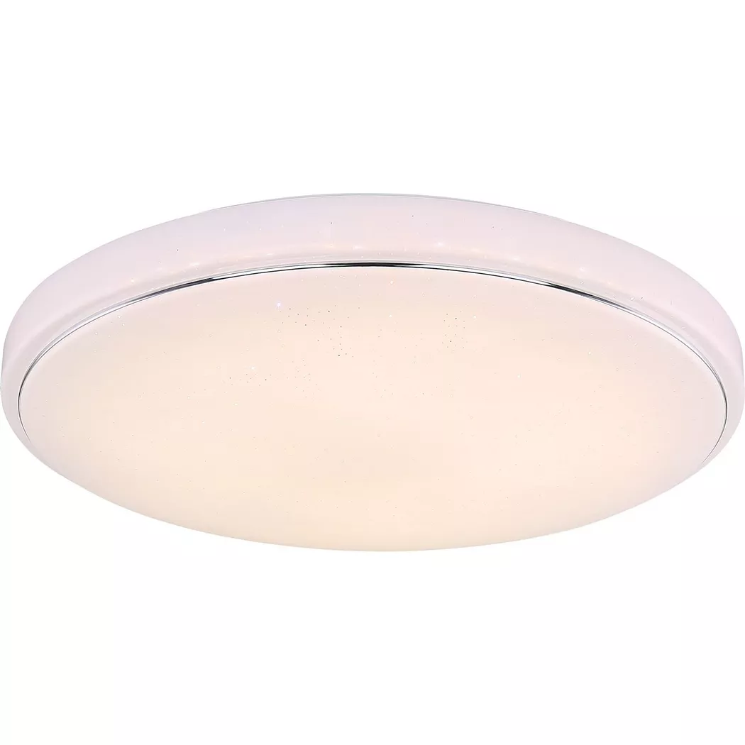 mutoni – Deckenleuchte Kalle Metall weiss 1xLED 58×58, One Size, Weiss