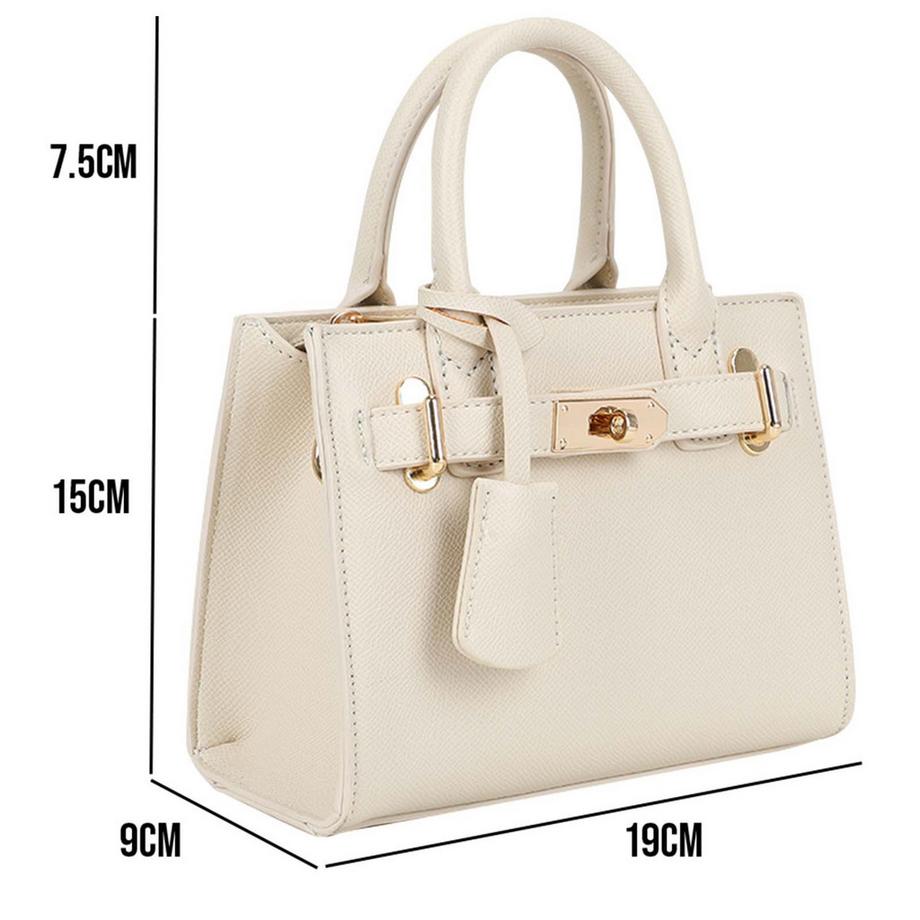 Gallantry Camélia Sac à Main Grainé  