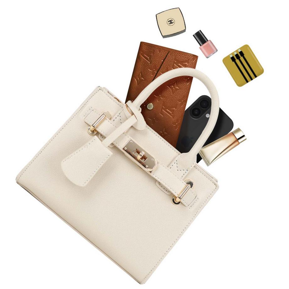 Gallantry Camélia Sac à Main Grainé  