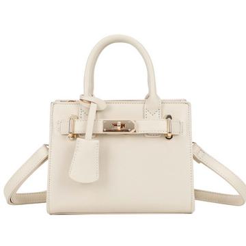 Handtasche  Camélia genarbtes Leder