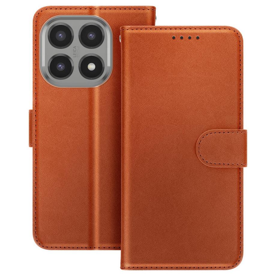 Custodia a libro per Xiaomi 15T effetto pelle con portacarte e funzione stand
