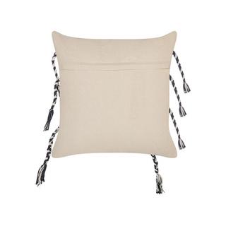 Beliani Coussin en Coton Boho ENDIVE  