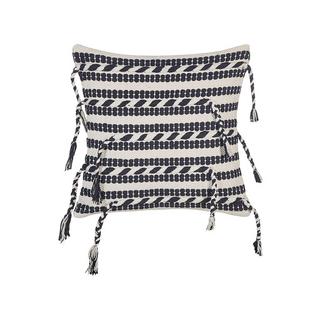 Beliani Coussin en Coton Boho ENDIVE  