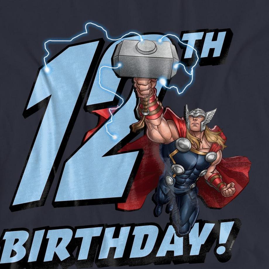 THOR  T-Shirt, 12er Geburstag 
