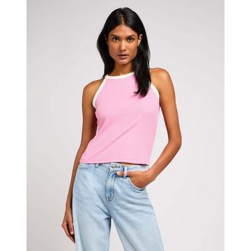 T-Shirt Cropped Halter Top