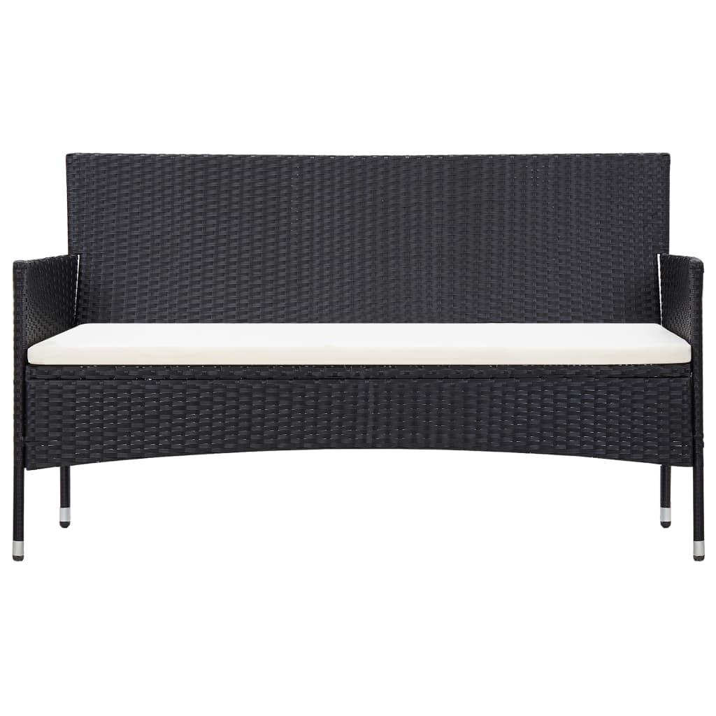 VidaXL Gartensofa rattan  