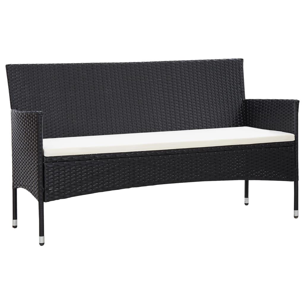 VidaXL Gartensofa rattan  