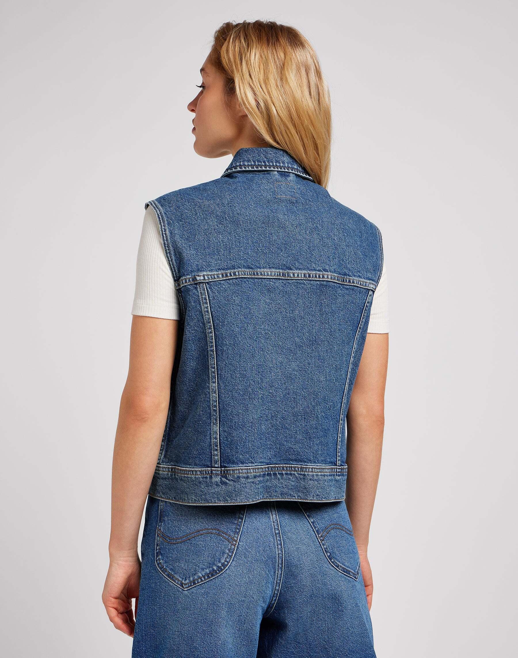 Lee  Veste en jean Sleeveless Rider Jacket 