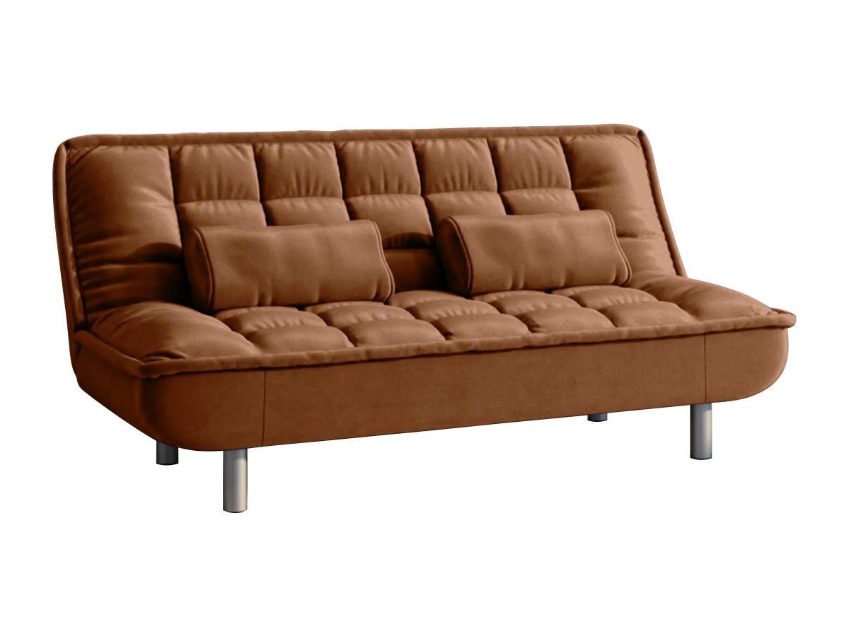 Vente-unique Schlafsofa Klappsofa Mishan Karamell  