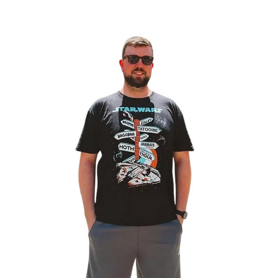 STAR WARS Star Wars Grafikdruck T-Shirt  