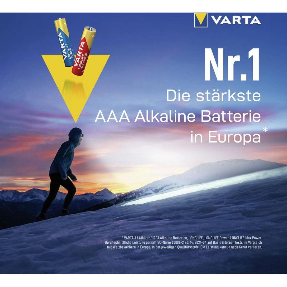 VARTA  Micro (AAA)-Batterie 