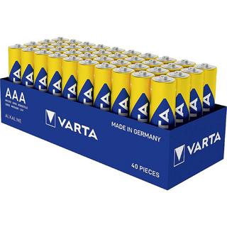 VARTA  LONGLIFE Power AAA Tray 40 Batteria Ministilo (AAA) Alcalina/manganese 1.5 V 40 pz. 