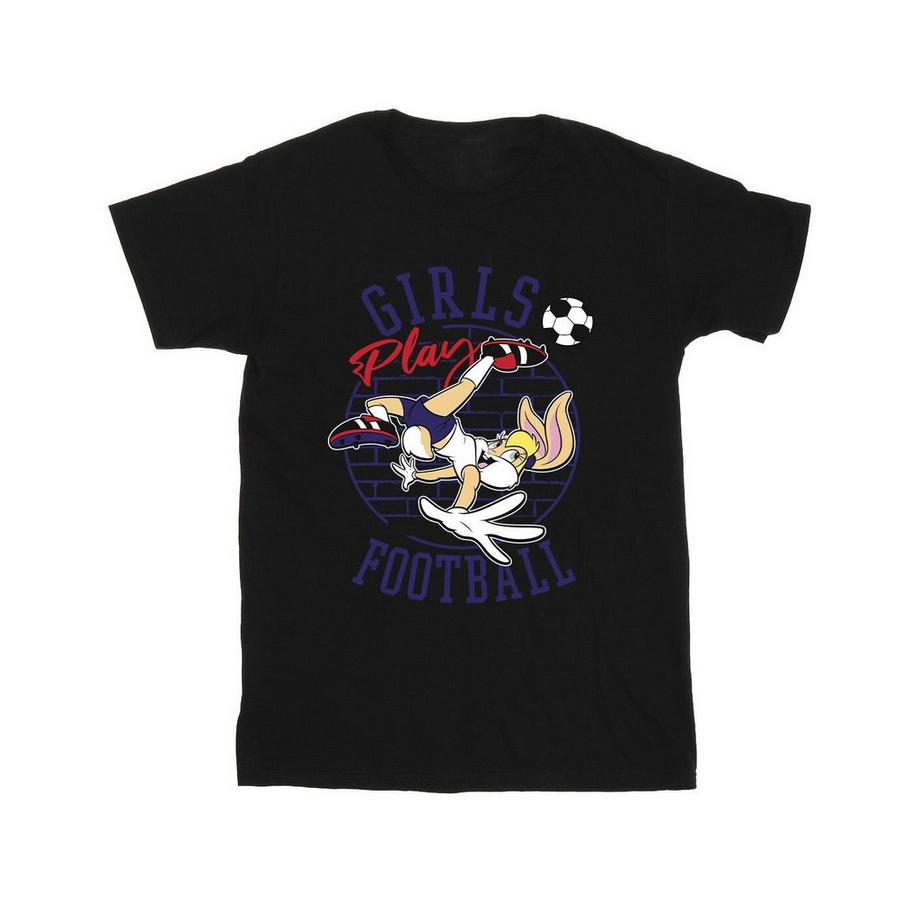 LOONEY TUNES T-Shirt Girls Play Football  
