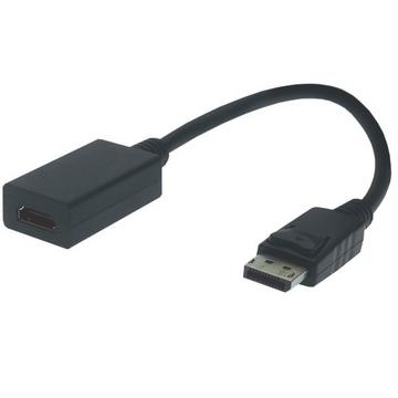 M-Cab 2200030 Videokabel-Adapter 0,2 m DisplayPort HDMI Typ A (Standard) Schwarz
