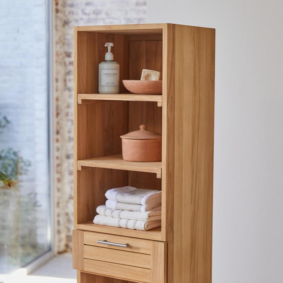 Tikamoon Colonne en teck massif Soho  