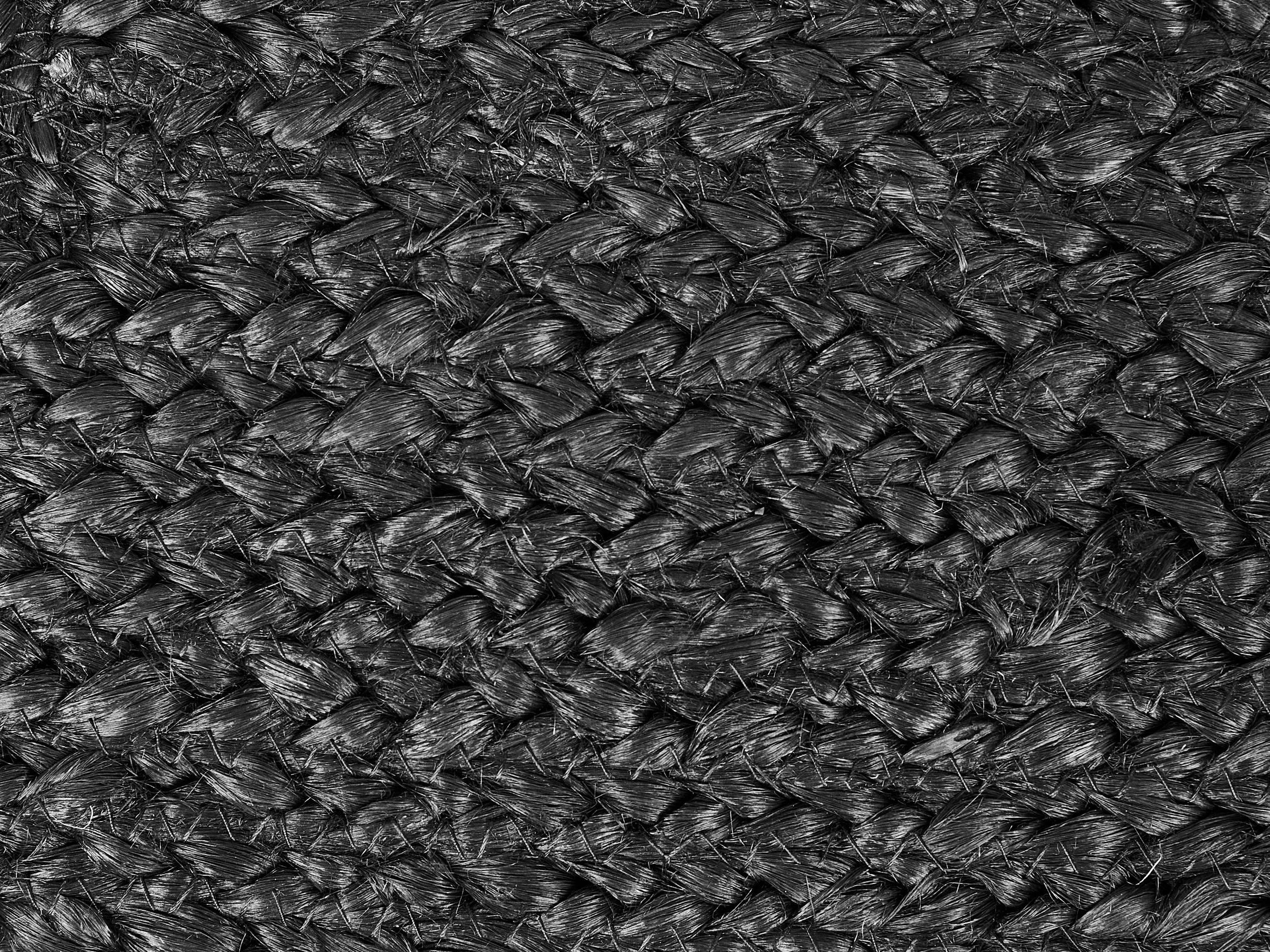 Beliani Pouf aus Jute Boho ISARDA  