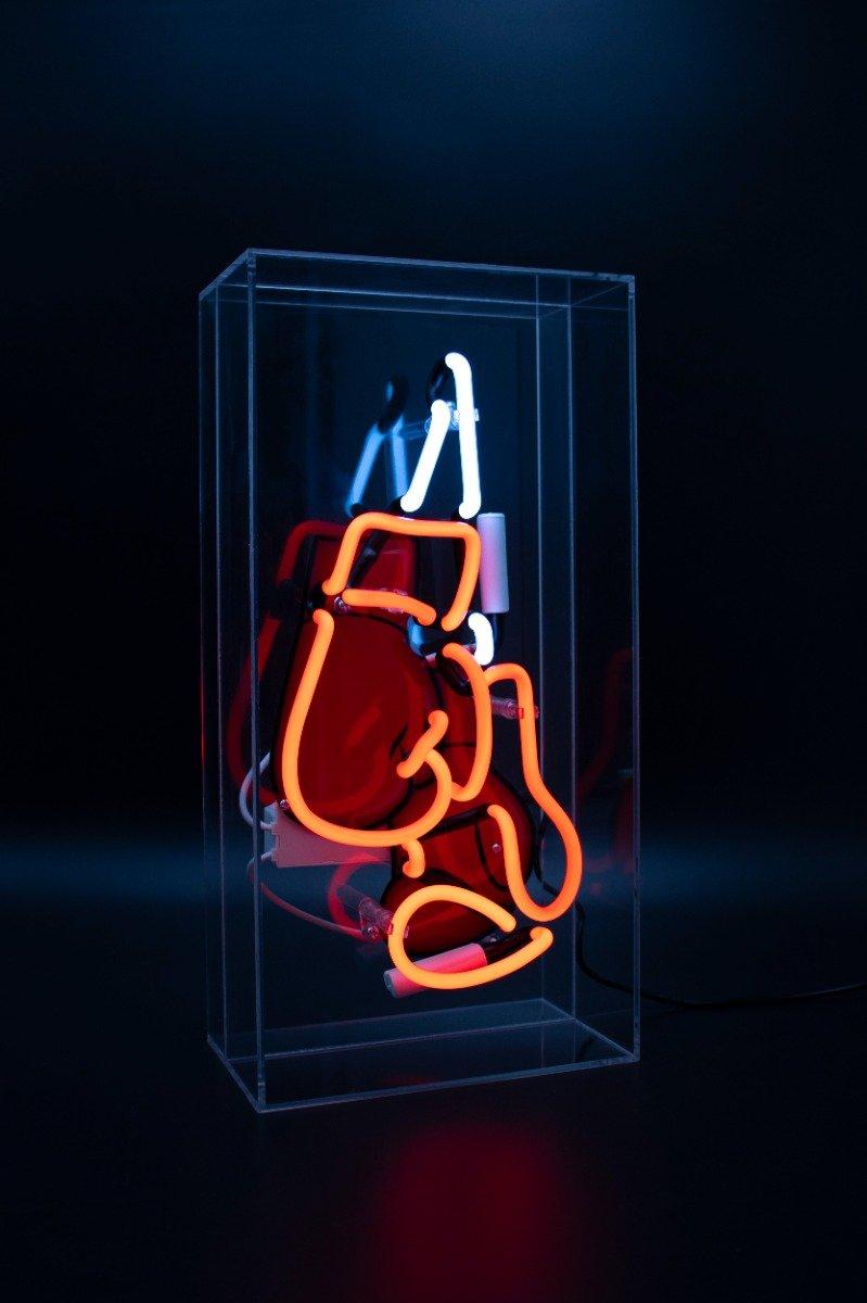 Locomocean Acryl-Box Neon - Gants de boxe  
