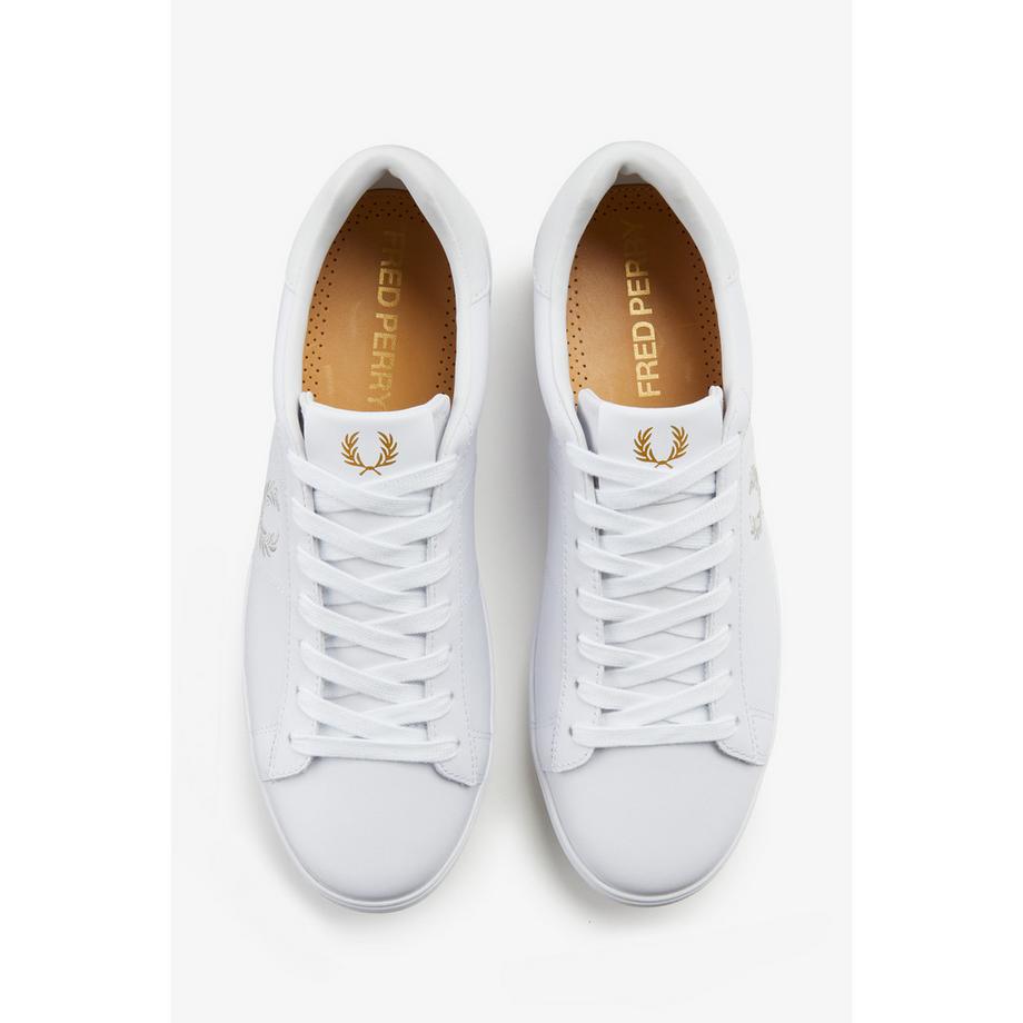 FRED PERRY Spencer Sneakers in Pelle  