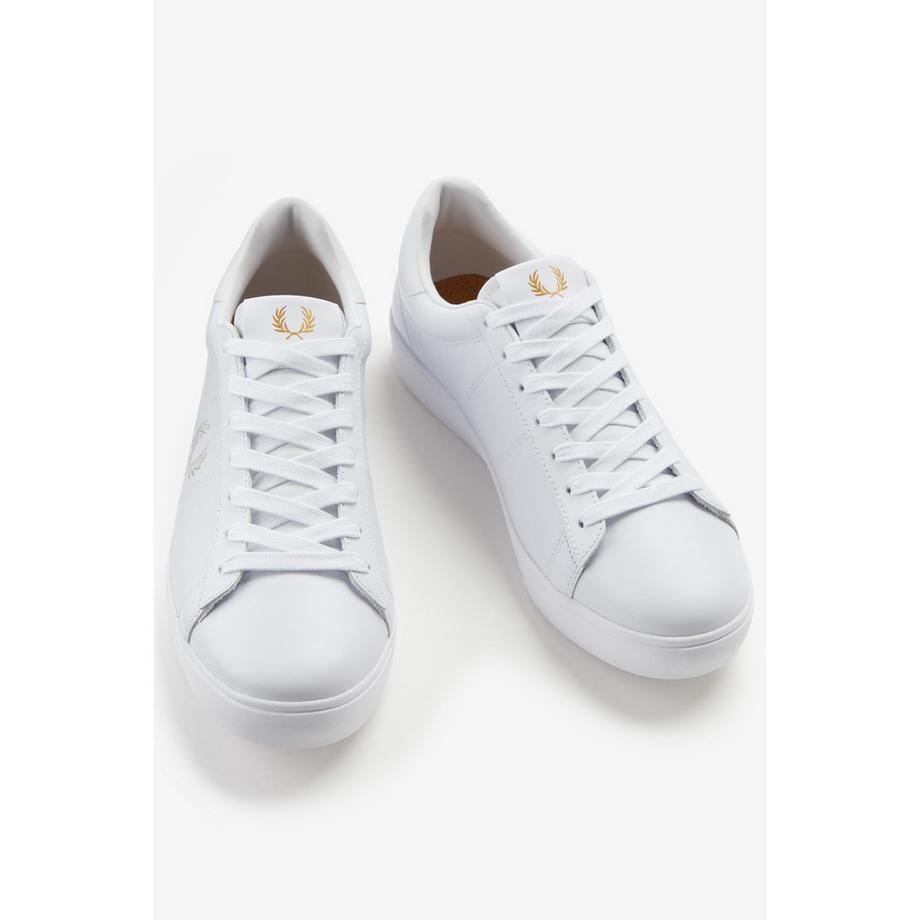 FRED PERRY Spencer Sneakers in Pelle  