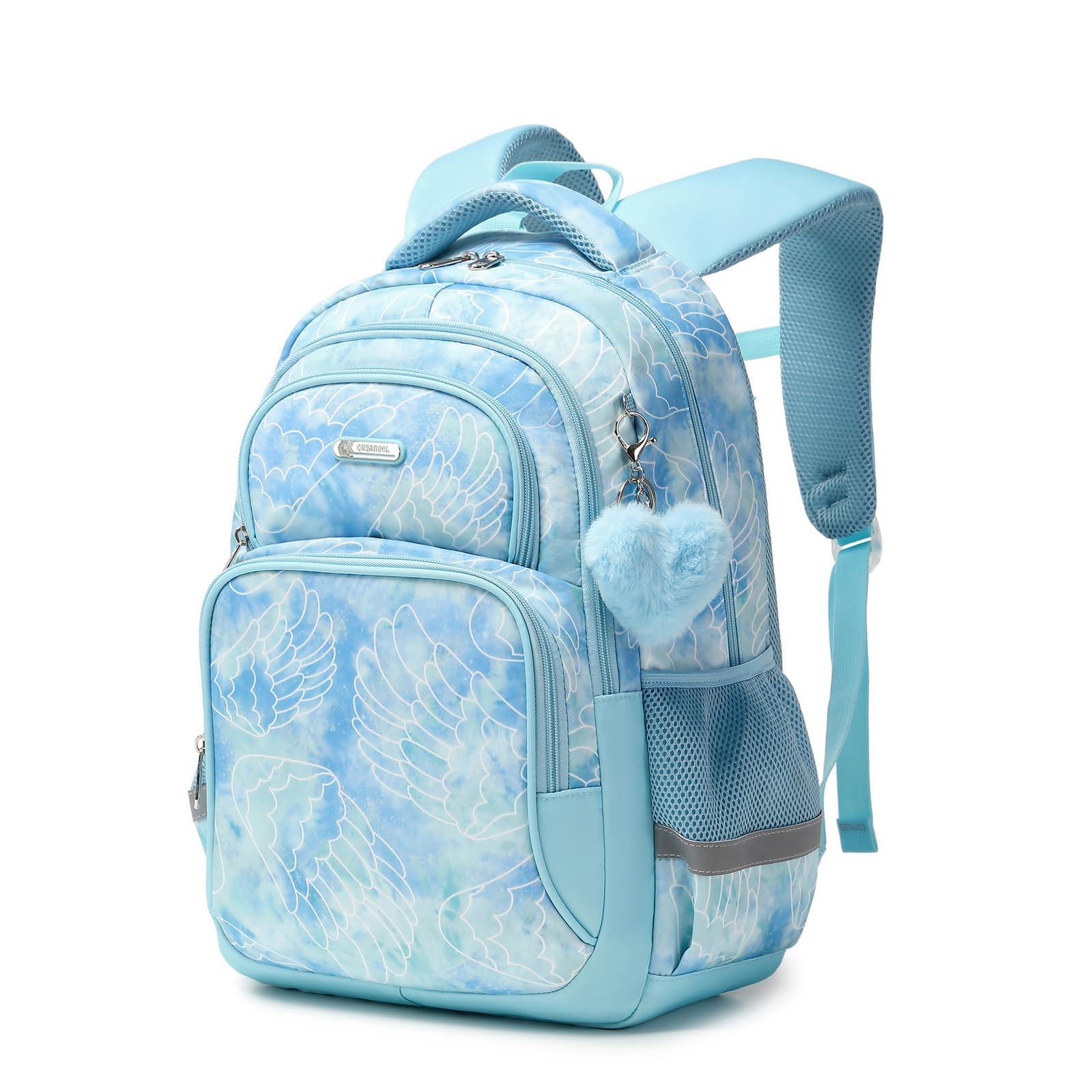 Only-bags.store  Sac à dos scolaire,Sac à dos pour enfants avec sangle de poitrine,Sac à dos d'école primaire de grande capacité 