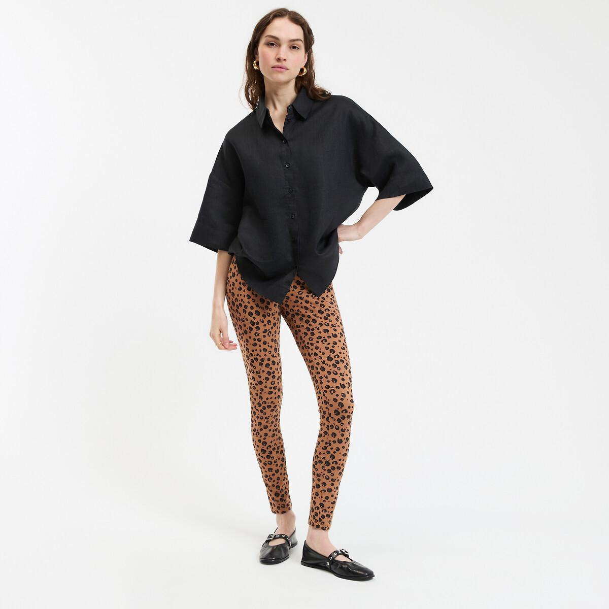 La Redoute Collections Legging Taille Haute Imprimé Animal  