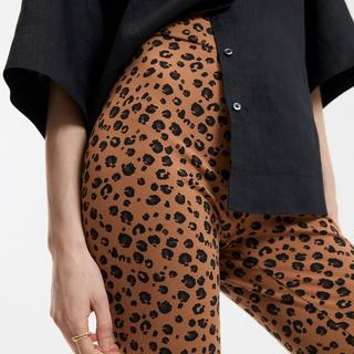 La Redoute Collections Legging Taille Haute Imprimé Animal  