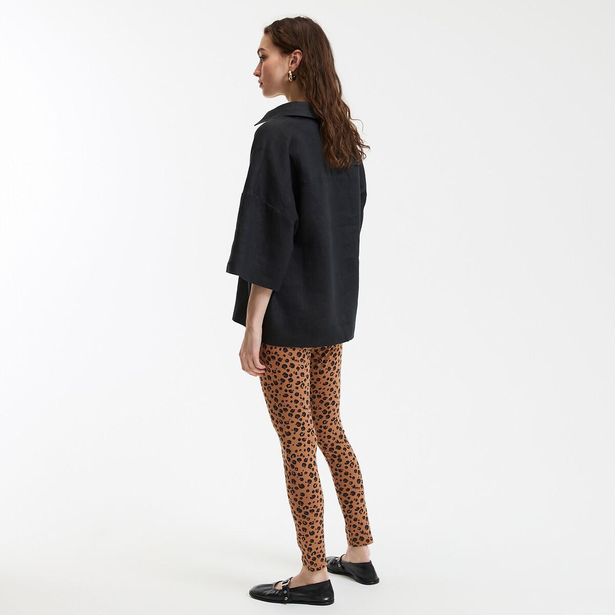 La Redoute Collections Legging Taille Haute Imprimé Animal  