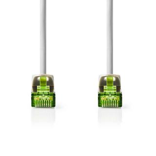 Nedis  Câble réseau CAT7 | S/FTP | RJ45 mâle | RJ45 mâle | 2.00 m | Sans accroc | Rond | LSZH | Gris | Emballé 