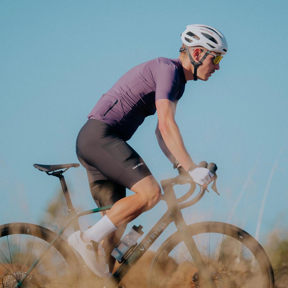 VAN RYSEL  Cuissard de vélo à bretelles homme Endurance shorts polyester 