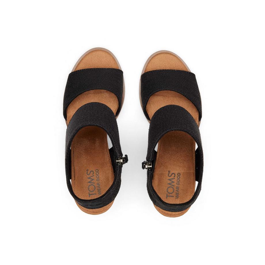 TOMS Majorca Cutout Sandalen mit Absatz  