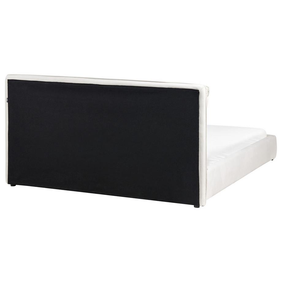 Beliani Letto en Tessuto Scandinavo BAJONNA  