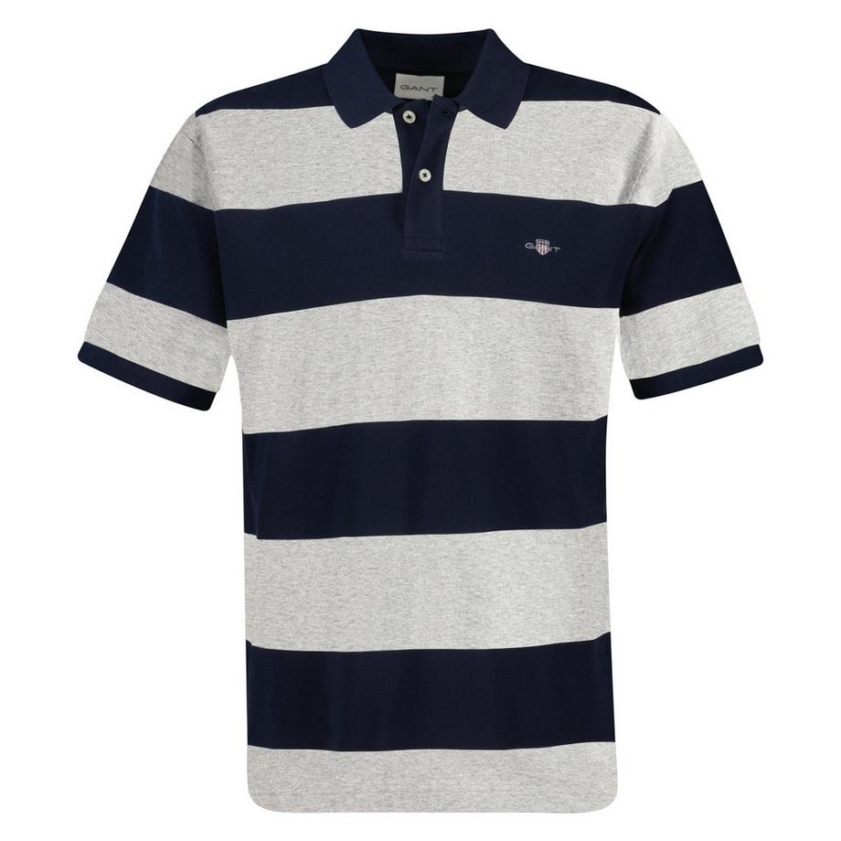 Poloshirt  Bequem sitzend-BLOCK STRIPE POLO